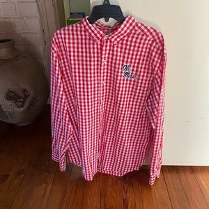 Ole miss button down shirt.